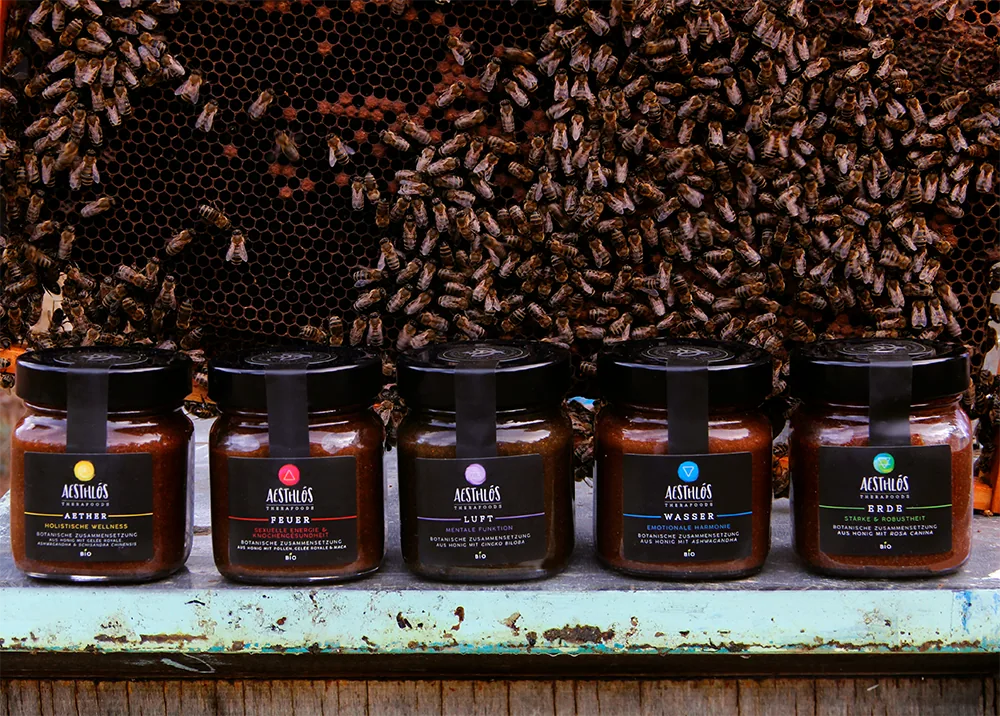 aesthlos honey formulations